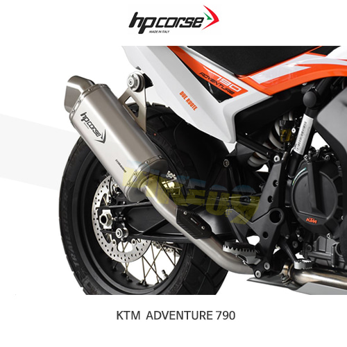 KTM 어드벤처790 4트랙R SHORT 티타늄 HP코르세 아크라포빅 머플러 XKT4TRS79ADVT-AD 오토바이 튜닝 부품