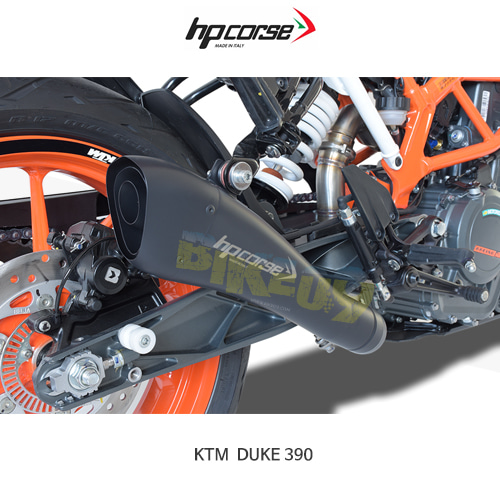KTM 390듀크 HYDROFORM 블랙 HP코르세 아크라포빅 머플러 XKTHY1039BLACK-AB 오토바이 튜닝 부품