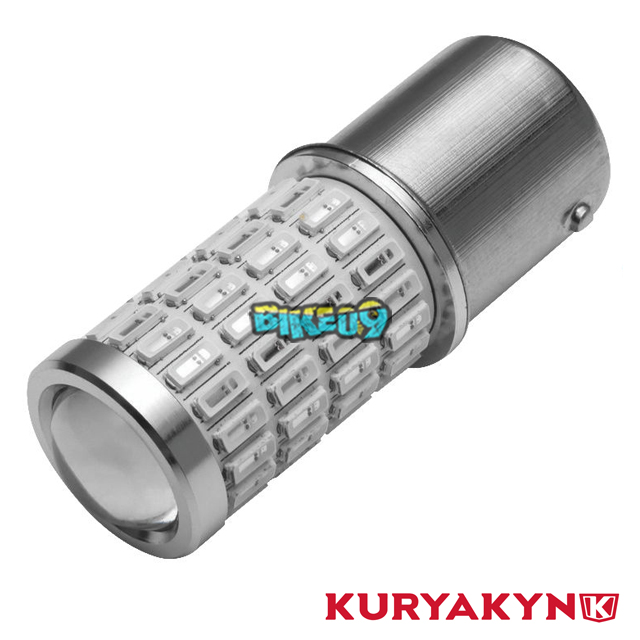 쿠리야킨 하이-인텐시티 LED 벌브 (PY21W, 레드) - 할리 오토바이 튜닝 부품 485226