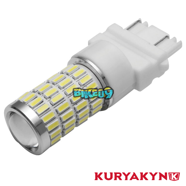 쿠리야킨 하이-인텐시티 LED 벌브 (3157, 화이트/화이트) - 할리 오토바이 튜닝 부품 485222