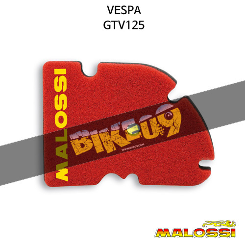 말로시 베스파 VESPA GTV125 DOUBLE RED SPONGE for original filter 에어필터 오일필터 1414486