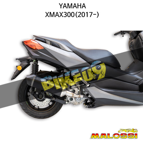 말로시 야마하 YAMAHA 엑스맥스300(2017-) EXHAUST SYSTEM RX Black 머플러 3218013