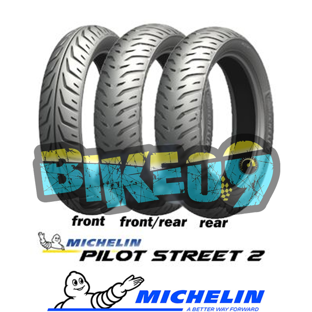 미쉐린 PILOT STREET 2 100/80 - 17 52S TL - 오토바이 타이어 부품