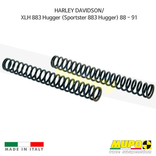 무포 레이싱 쇼바 HARLEY DAVIDSON 할리 스포스터 XLH883 Hugger (Sportster 883 Hugger) (88-91) Spring fork kit 올린즈 M01HDN001
