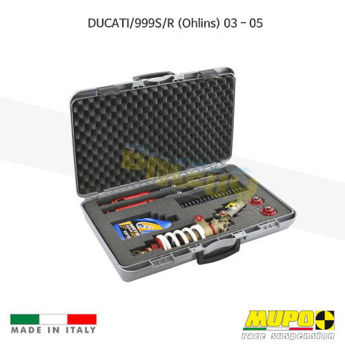 무포 레이싱 쇼바 DUCATI 두카티 999S/R (Ohlins) (03-05) Portable kit for race only 올린즈 V01DUC016