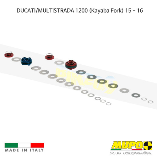 무포 레이싱 쇼바 DUCATI 두카티 멀티스트라다1200 (Kayaba Fork) (15-16) Front Fork Hydraulic Kit (4 pistons) 올린즈 K01DUC009