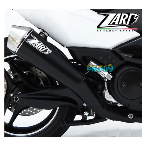 ZARD 스테인리스 스틸 세라믹 블랙 HOMOLOGATED 컴플리트 EXHAUST 시스템 - 야마하 티맥스 530 (12-14) 오토바이 부품 튜닝 파츠 ZY094SKO-B