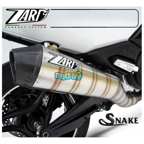 ZARD 스네이크 스틸 HOMOLOGATED 컴플리트 EXHAUST 시스템 - 야마하 티맥스 530 (12-14) 오토바이 부품 튜닝 파츠 ZY094SKO-S