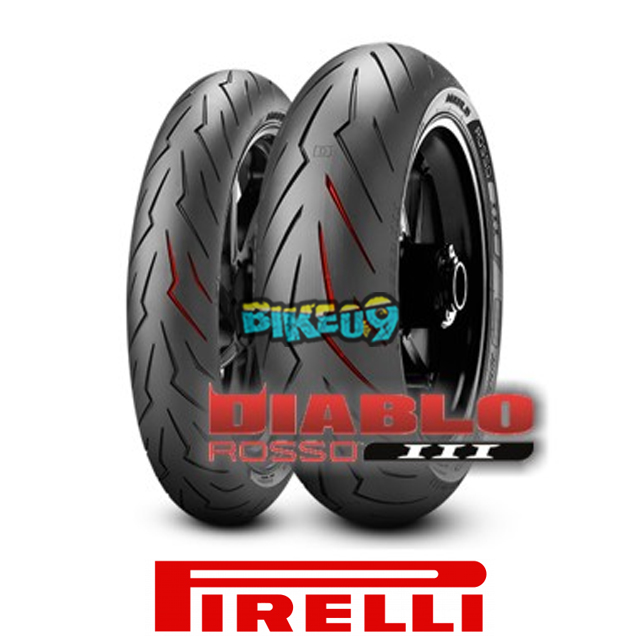 피렐리 DIABLO ROSSO III 120.180 SET - 오토바이 타이어 부품