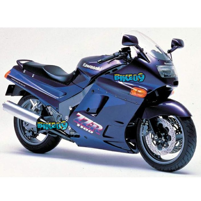파워브론즈 스탠다드 가와사키 ZZR1100 90-92 - 윈드 스크린 오토바이 튜닝 부품 410-K142