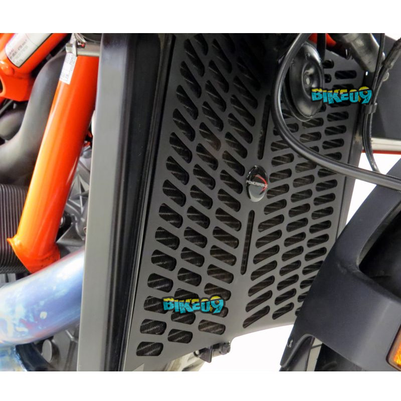 파워브론즈 쿨러 그릴 (플라스틱) KTM 1290 슈퍼 듀크 R 20-22 - 윈드 스크린 오토바이 튜닝 부품 520-KT105