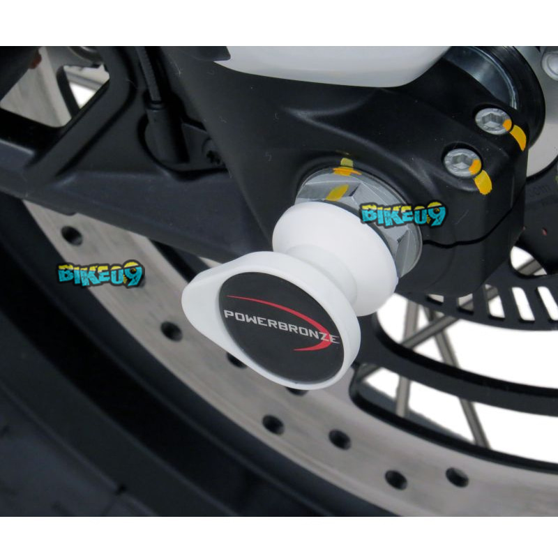 파워브론즈 포크 프로텍터 모토 구찌 V85TT 19-22 - 윈드 스크린 오토바이 튜닝 부품 518-M101