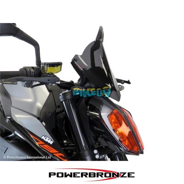 파워브론즈 라이트 스크린 KTM 790 듀크 18-20 (260 MM) - 윈드 스크린 오토바이 튜닝 부품 430-U238A