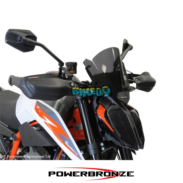 파워브론즈 라이트 스크린 KTM 890 듀크 R 20-23 (270 MM) - 윈드 스크린 오토바이 튜닝 부품 430-U238C