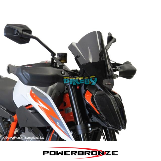 파워브론즈 라이트 스크린 KTM 890 듀크 R 20-23 (320 MM) - 윈드 스크린 오토바이 튜닝 부품 430-U238E