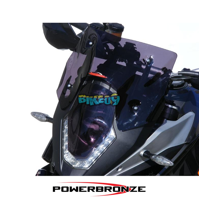 파워브론즈 어드벤처 스포츠 스크린 KTM 1190 어드벤처 13-16, 1050 어드벤처 15-17 (180MM) - 윈드 스크린 오토바이 튜닝 부품 460-KT101