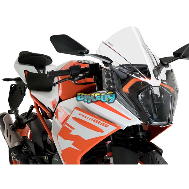 퓨익 Z-레이싱 스크린 KTM RC125/RC390 - 윈드 스크린 쉴드 오토바이 튜닝 부품 21476