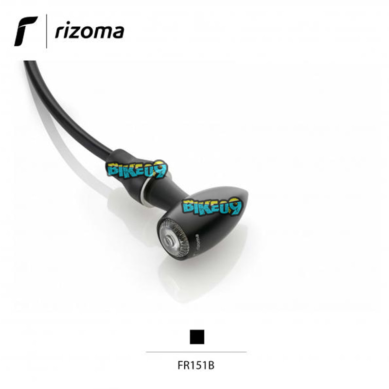 리조마 클럽 L 블랙 아노다이즈 어프로브드 이렉션 인디게이터 LED 포지션 라이트 - 오토바이 튜닝 부품 FR151B