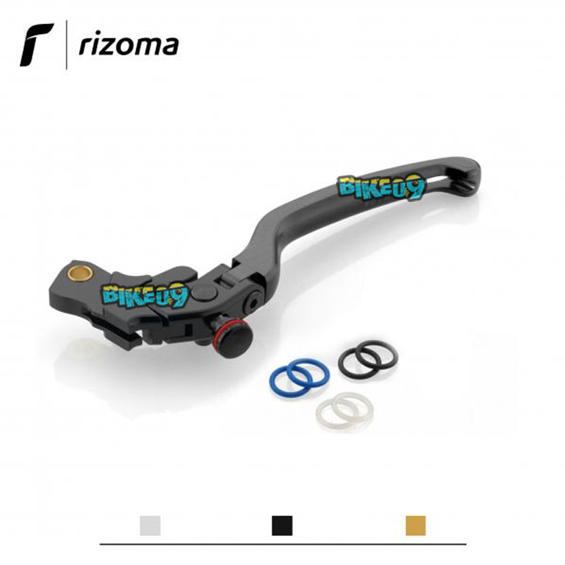 리조마 3D 프로필 NON-어드저스테이블 클러치 레버 블랙 야마하 MT09 (13-16) - 오토바이 튜닝 부품 LCJ200B