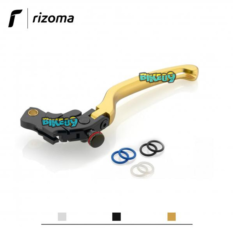 리조마 3D 프로필 NON-어드저스테이블 클러치 레버 골드 야마하 FZ1 - 오토바이 튜닝 부품 LCJ200G
