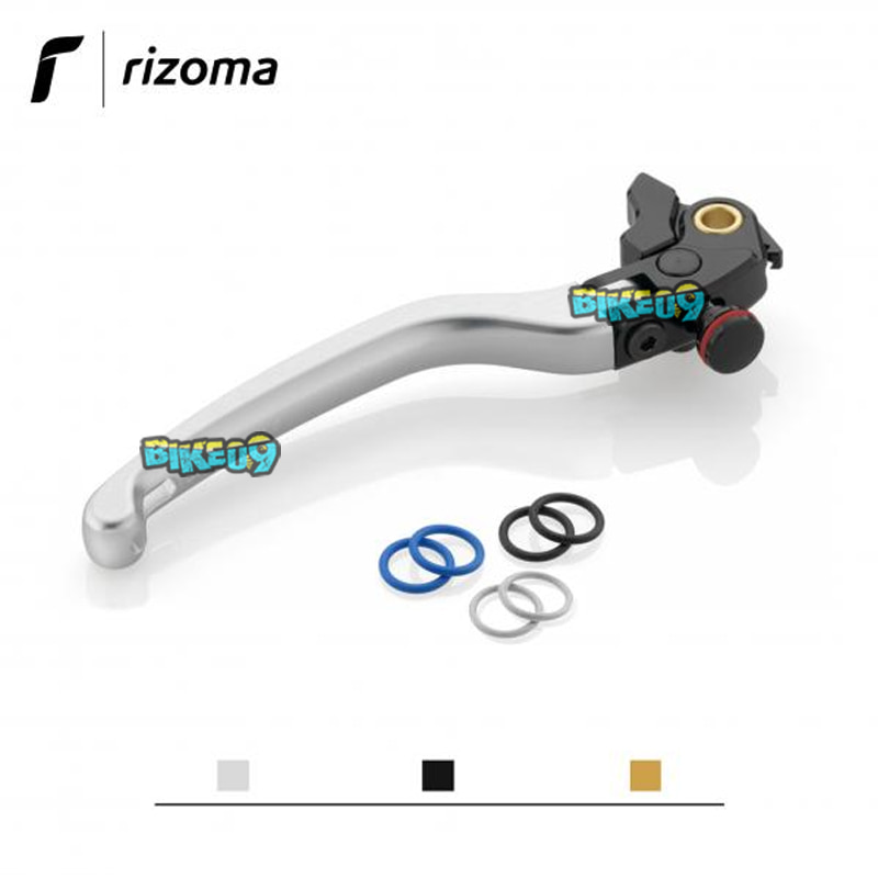 리조마 3D 프로필 어드저스테이블 브레이크 레버 실버 트라이엄프 스트리트 트리플 R (09-) - 오토바이 튜닝 부품 LBJ400A