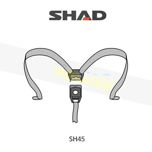 SHAD 샤드 탑케이스 SH45 보수용 플렉시블 스트랩 D1B45CGR