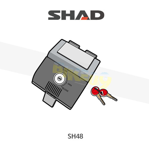 SHAD 샤드 탑케이스 SH48 보수용 락세트 D1B482MAR