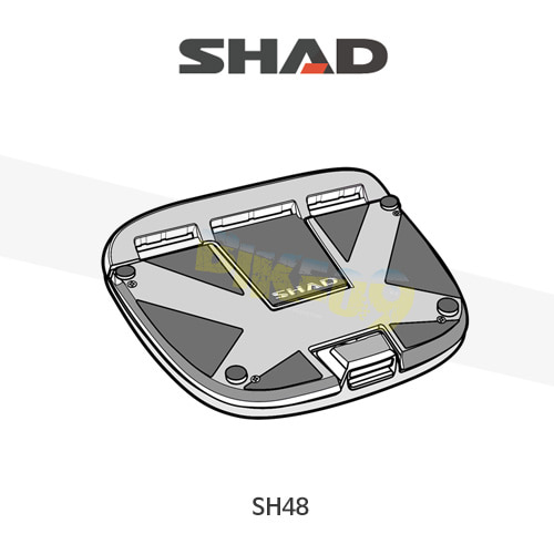 SHAD 샤드 탑케이스 SH48 보수용 플레이트 D1B48PAR