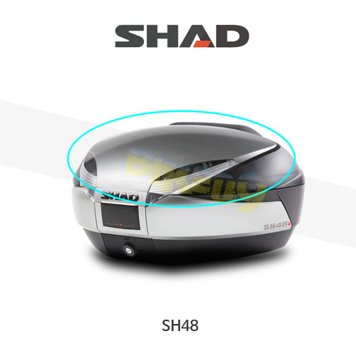 SHAD 샤드 탑케이스 SH48 변환 케이스 커버 (티타늄) D1B48E15