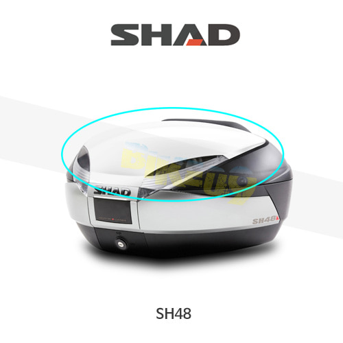 SHAD 샤드 탑케이스 SH48 변환 케이스 커버 (화이트) D1B48E08