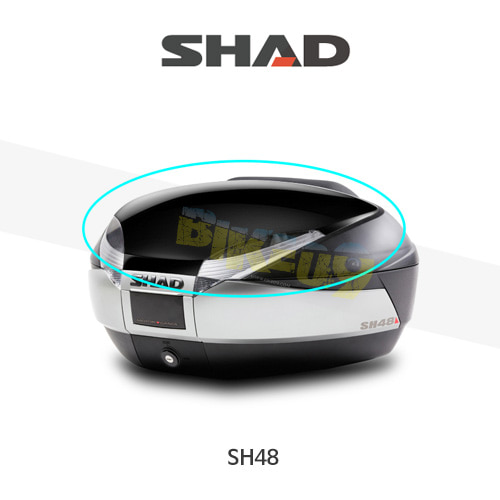 SHAD 샤드 탑케이스 SH48 변환 케이스 커버 (메탈블랙) D1B48E21