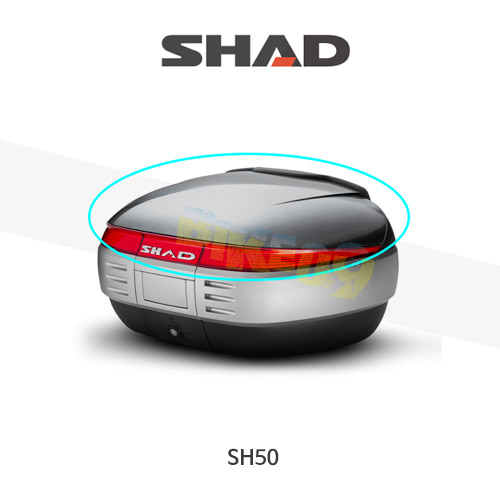 SHAD 샤드 탑케이스 SH50 변환 케이스 커버 (티타늄) D1B50E07