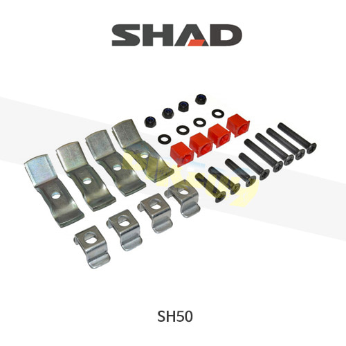 SHAD 샤드 탑케이스 SH50 보수용 탑플레이트 스크류 세트 D1B40BOR