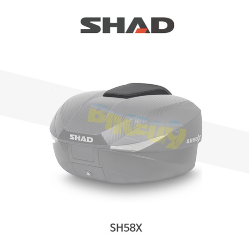 SHAD 샤드 탑케이스 SH58X 전용 등받이 D0RI80