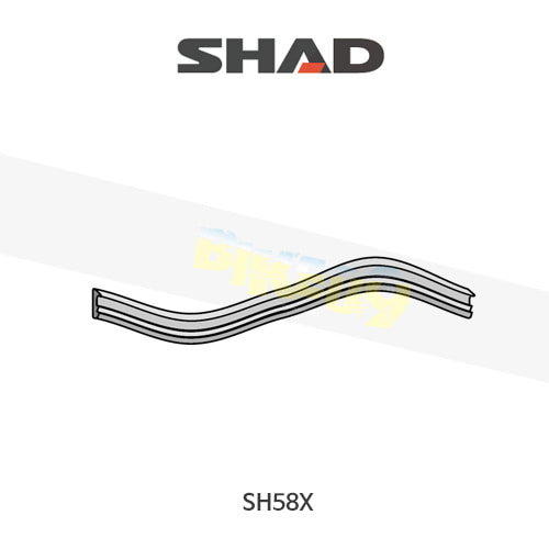 SHAD 샤드 탑케이스 SH58X 보수용 박스 씰 가스켓 400269R2