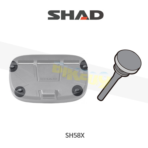 SHAD 샤드 탑케이스 SH58X 보수용 플레이트 고무 200507