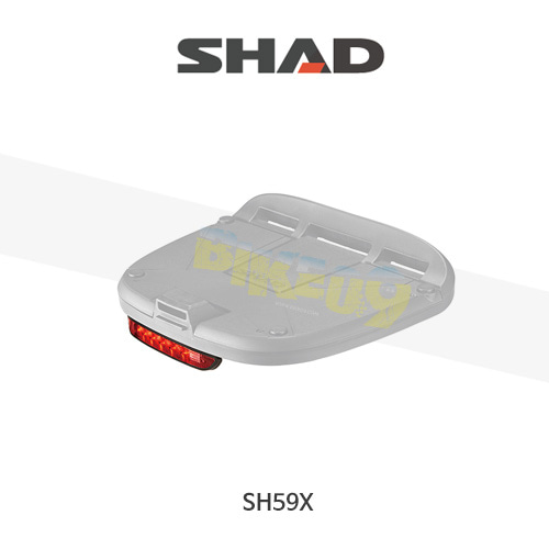 SHAD 샤드 탑케이스 SH59X 옵션 LED 스톱라이트 미니 D0B29KL