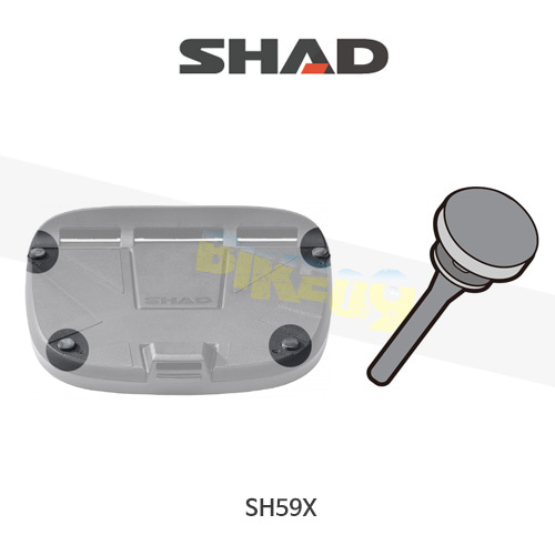 SHAD 샤드 탑케이스 SH59X 보수용 플레이트 고무 200507
