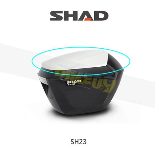 SHAD 샤드 싸이드 케이스 SH23 3P SYSTEM 변환 케이스 커버 (화이트) D1B23E08