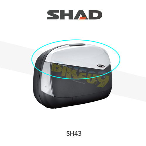 SHAD 샤드 싸이드 케이스 SH43 변환 케이스 커버 (화이트) D1B43E08