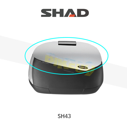 * SHAD 샤드 싸이드 케이스 SH43 변환 케이스 커버 (티타늄) D1B43E07
