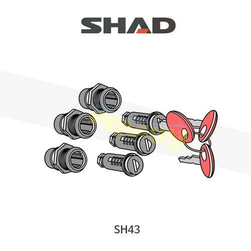 SHAD 샤드 싸이드 케이스 SH43 보수용 키세트 200062R