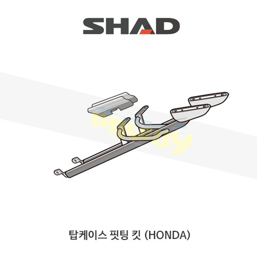 SHAD 샤드 탑케이스 핏팅 킷 혼다 HONDA CBR500R/CB500F (13-15) H0CB53ST