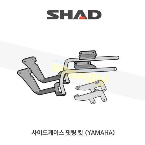 SHAD 샤드 3P 시스템 사이드케이스(SH36/35) 핏팅 킷 야마하 YAMAHA MT07 (14-17) Y0MT74IF