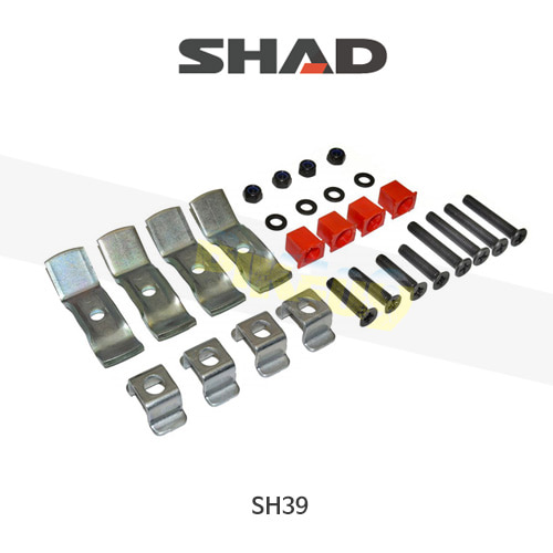 SHAD 샤드 탑케이스 SH39 보수용 플레이트 스크류 세트 D1B40BOR