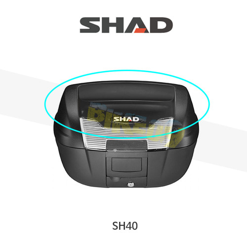 SHAD 샤드 탑케이스 SH40 변환 케이스 커버 (메탈블랙) D1B40E21