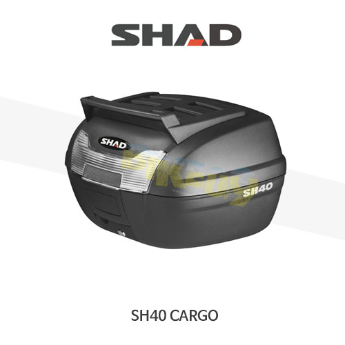SHAD 샤드 탑케이스 SH40 CARGO 카고 기본사양 (무광 검정) D0B40199