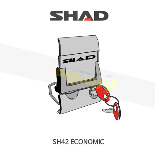 SHAD 샤드 SH42 ECONOMIC 이코노믹 탑케이스 보수용 락세트 D1BNMAR