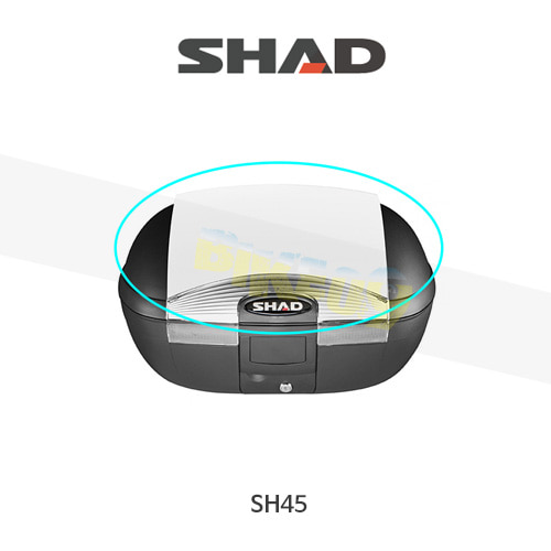 SHAD 샤드 탑케이스 SH45 변환 케이스 커버 (화이트) D1B45E08