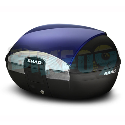 샤드 SH45 블루 탑 박스 커버케이스 액세서리 - 샤드 오토바이 탑박스 싸이드 케이스 가방 브라켓 D1B45E01